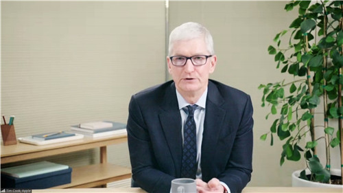 1634813881195095519.jpg 20211019-博彩网站导航顾问委员会2021年会议举行-司京生摄影-蒂姆库克线上致辞.jpg